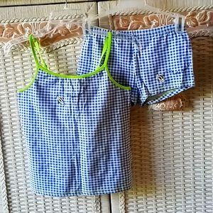 Camisole top and bottoms